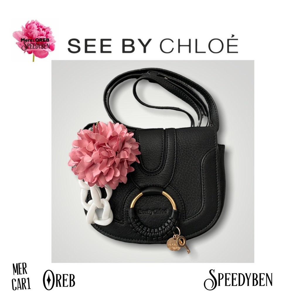 See By Chloé Hana Black Crossbody